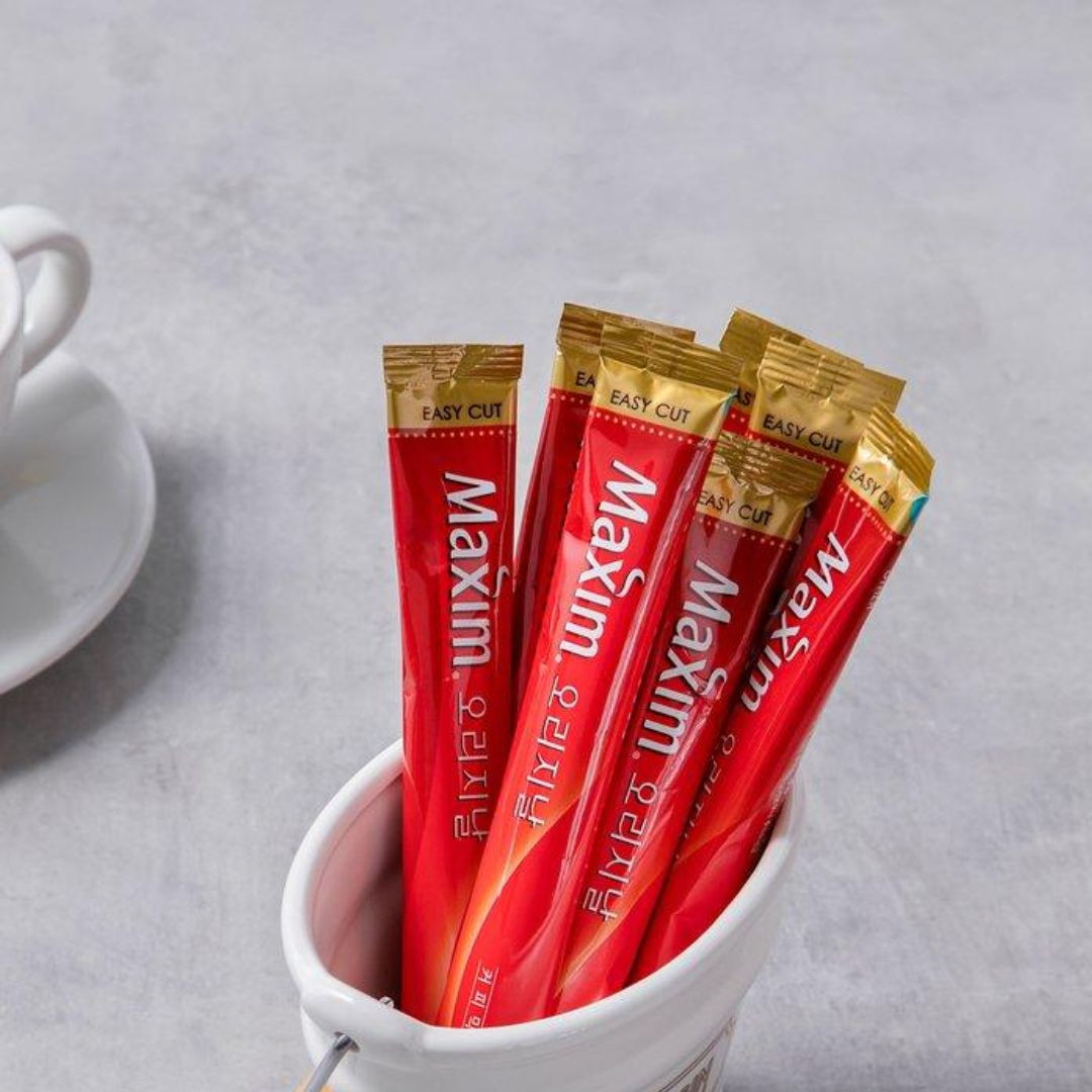 Café Soluble Maxim Original Coffee Mix 100 Sobres de Café Coreano Instantáneo - Image 3