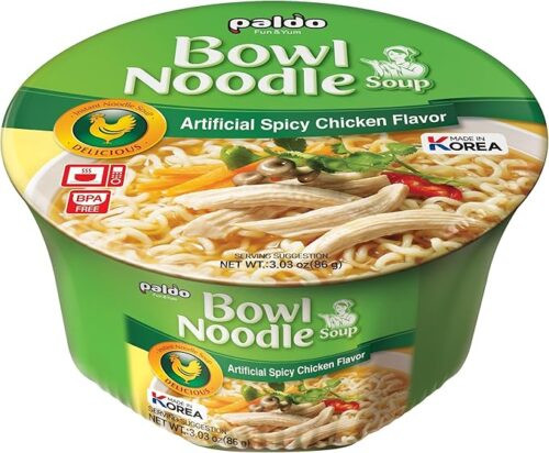 Paldo Bowl Ramen Sabor Pollo Picante 86 gr
