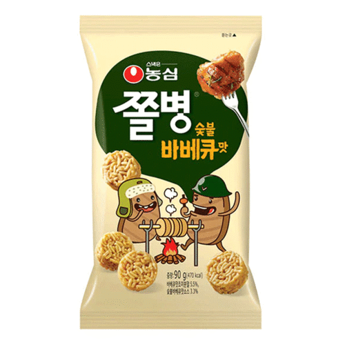 Nongshim Jjolbyung Snack sabor Barbacoa a la parrilla