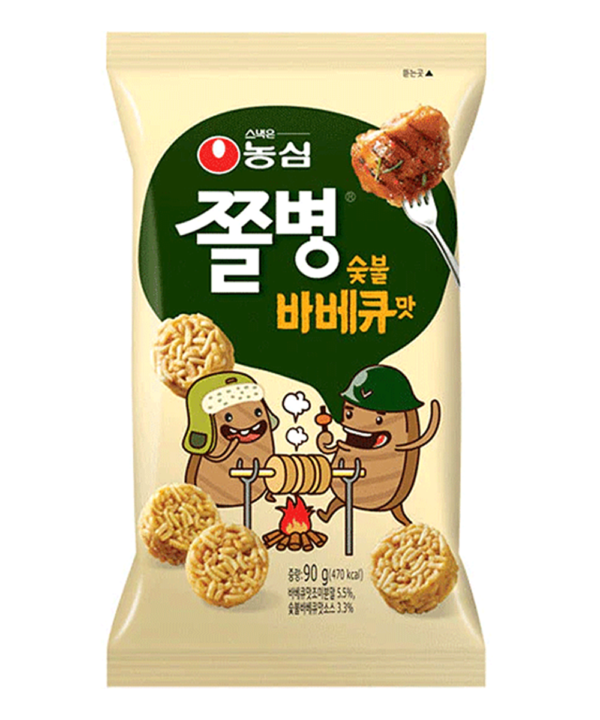 Nongshim Jjolbyung Snack Sabor Barbacoa a la parrilla 82g