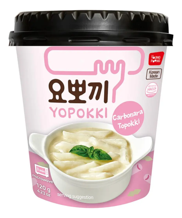 Yopokki Topokki Carbonara 120 G