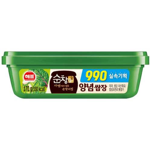 Haepyo Sunchang Gung 990 Seasoned Soybean Paste 170 Gr