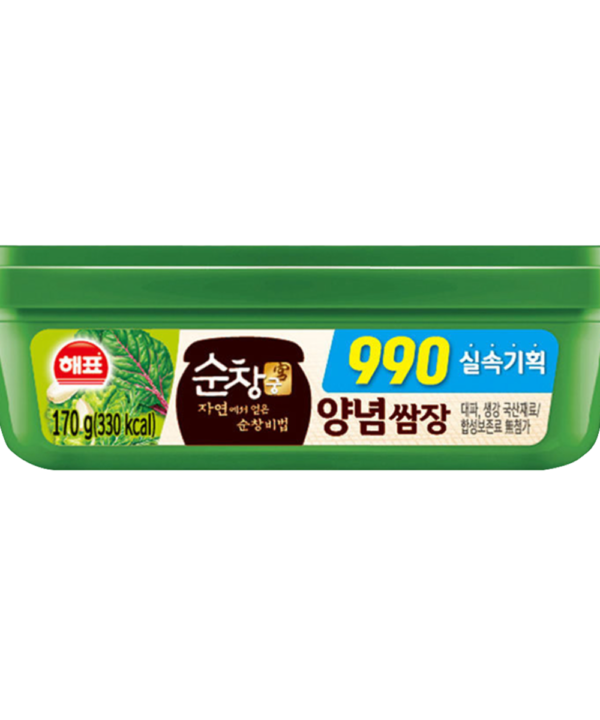 Haepyo Sunchang Gung 990 Seasoned Soybean Paste 170 Gr