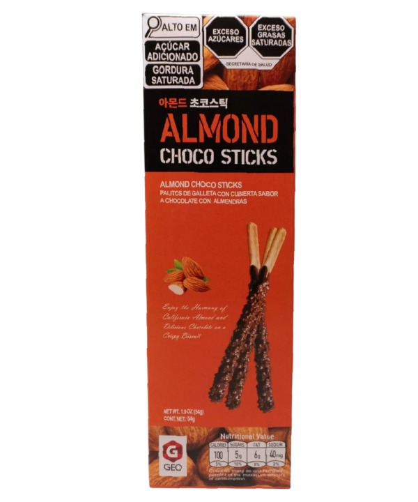 Geo Choco Sticks Almendra 54 gr