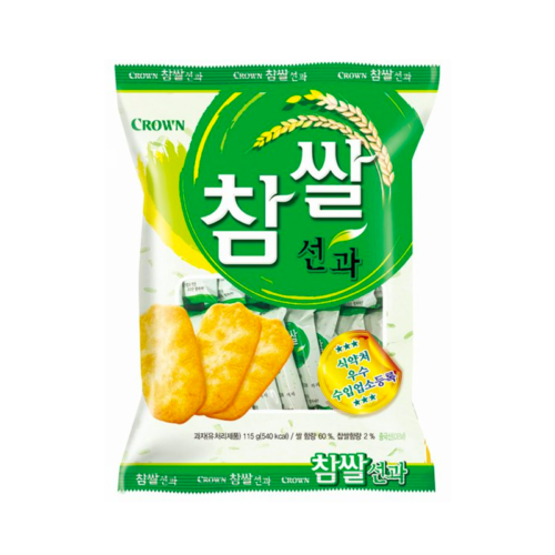 Crown Snack Galleta de Arroz 115gr