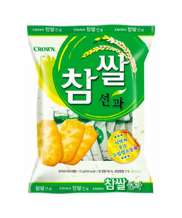 Crown Snack Galleta de Arroz 115gr