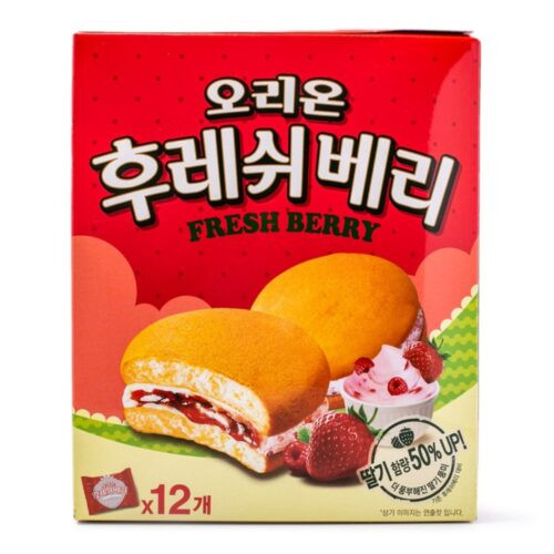 Orion Custard Fresh Berry 12 pz