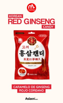 Mammos Caramelo de Ginseng Korean Red 80 g | Dulce Coreano