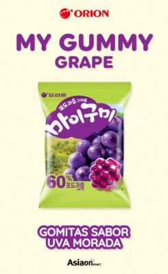 Orion My Gummy Uva 97 g | Gomitas Coreanas Sabor Uva