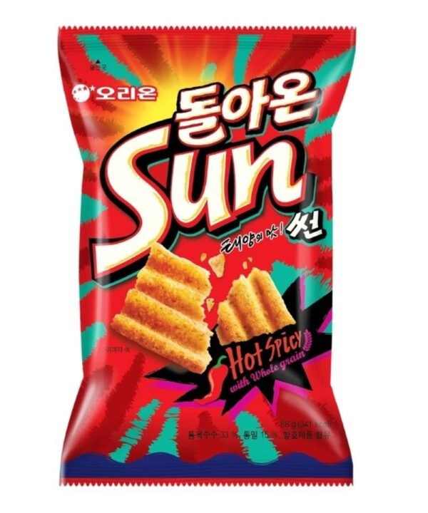 Orion Sun Hot Spicy Snack 66 gr