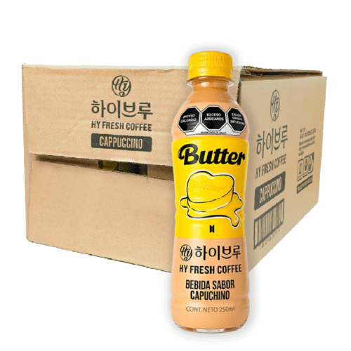 H&Y Café Sabor Capuchino Bts Butter 24 pzs