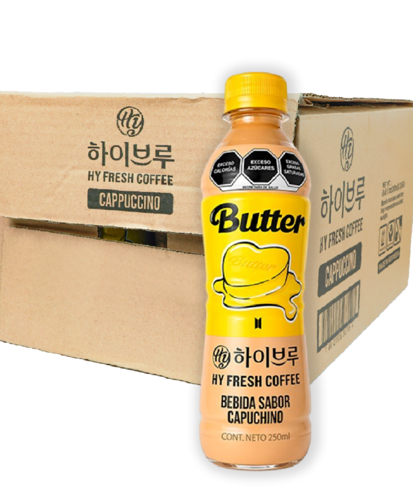 H&Y Café Sabor Capuchino Bts Butter 24 pzs