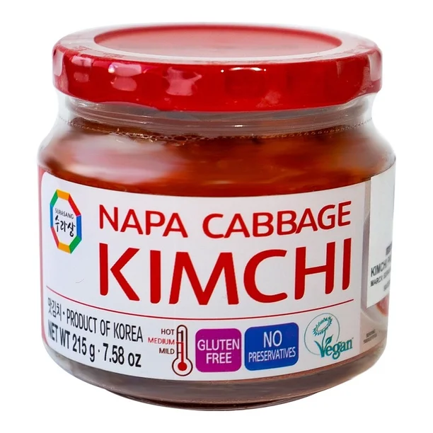 e182e71e-f3e1-4299-b5dd-ab3cf0e8dc75.b1347f98f254e022650b67fd462c2184 Surasang Napa Cabbage Kimchi 215g - Image 1