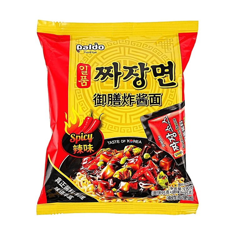 883a80d337377ff29c0044b0382f282e_750x750 Paldo Jjajangmen Spicy 190gr - Imagen 1